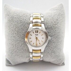 Women ESQ Swiss Quartz WR Analog 27mm Dial Causal Round Watch (G17)